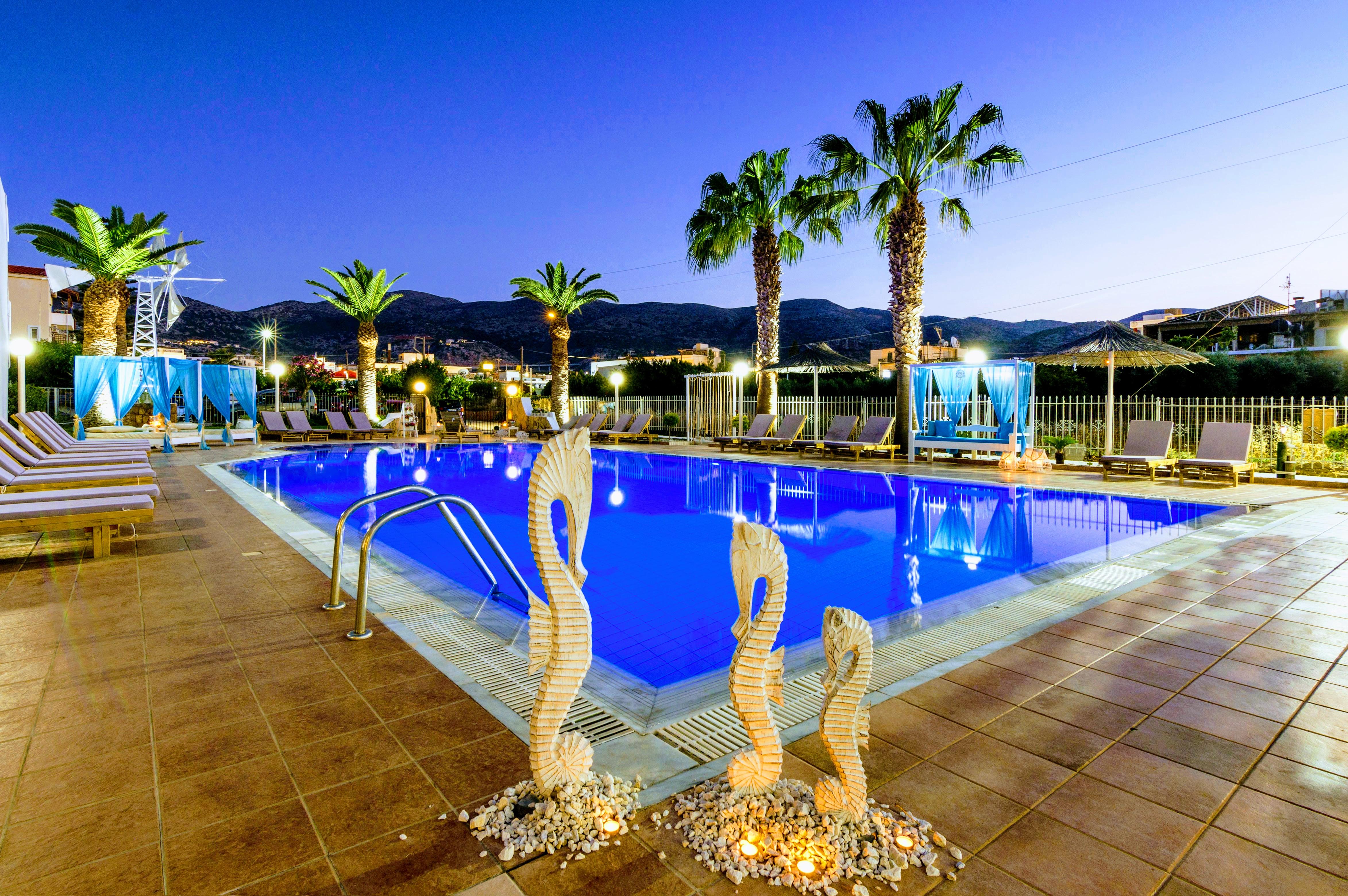 Stelios Gardens Hotell Malia Eksteriør bilde