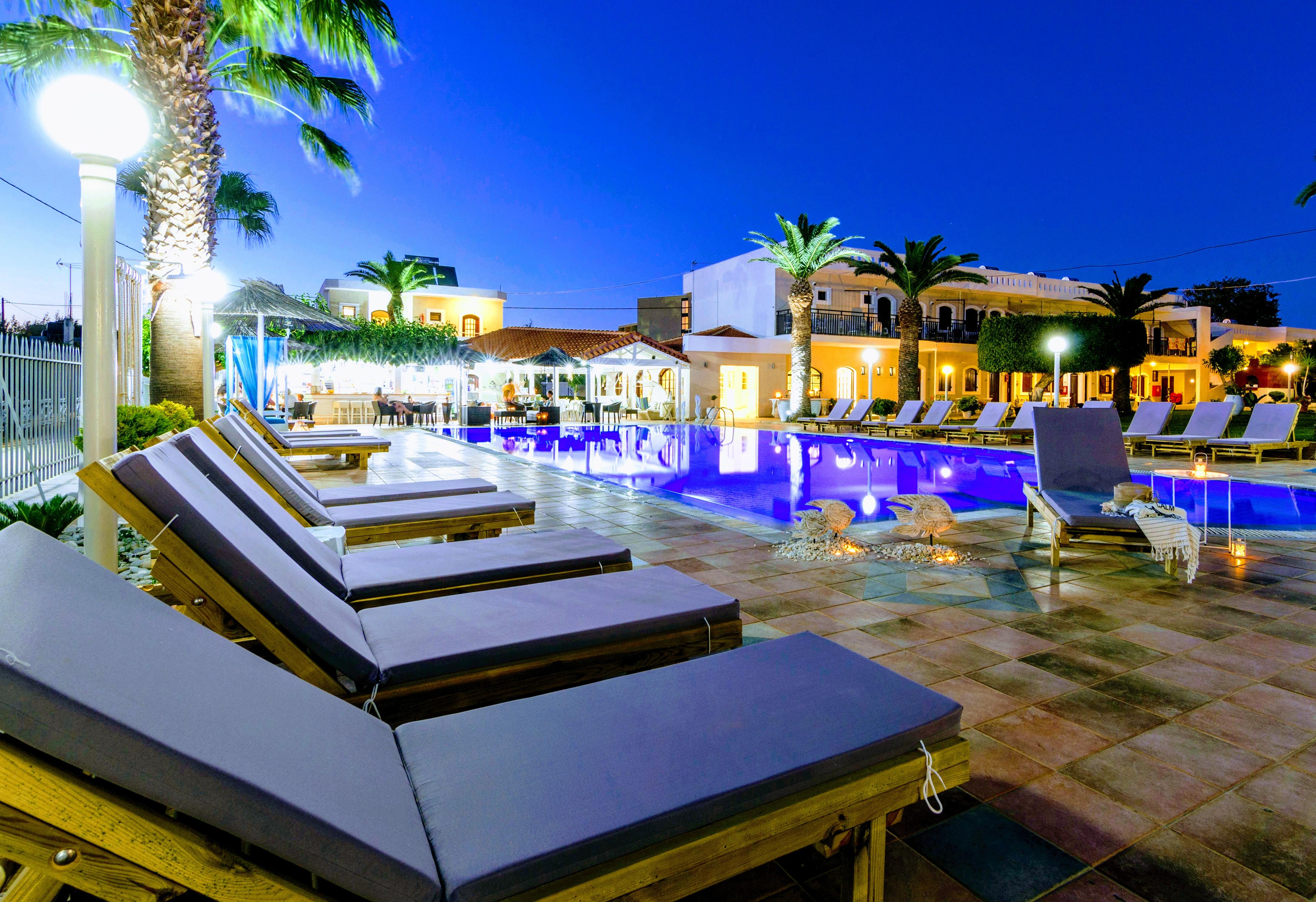Stelios Gardens Hotell Malia Eksteriør bilde