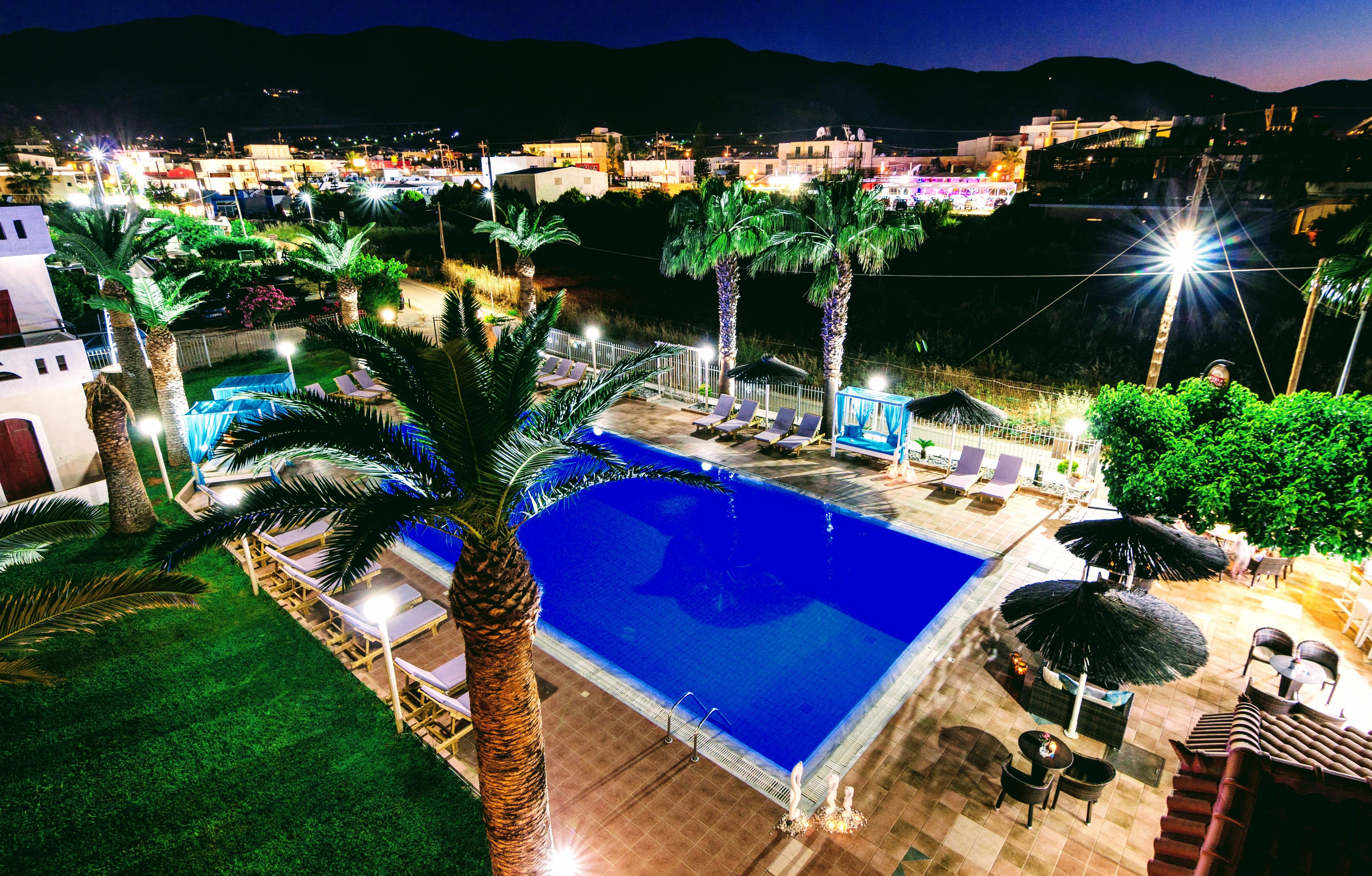 Stelios Gardens Hotell Malia Eksteriør bilde