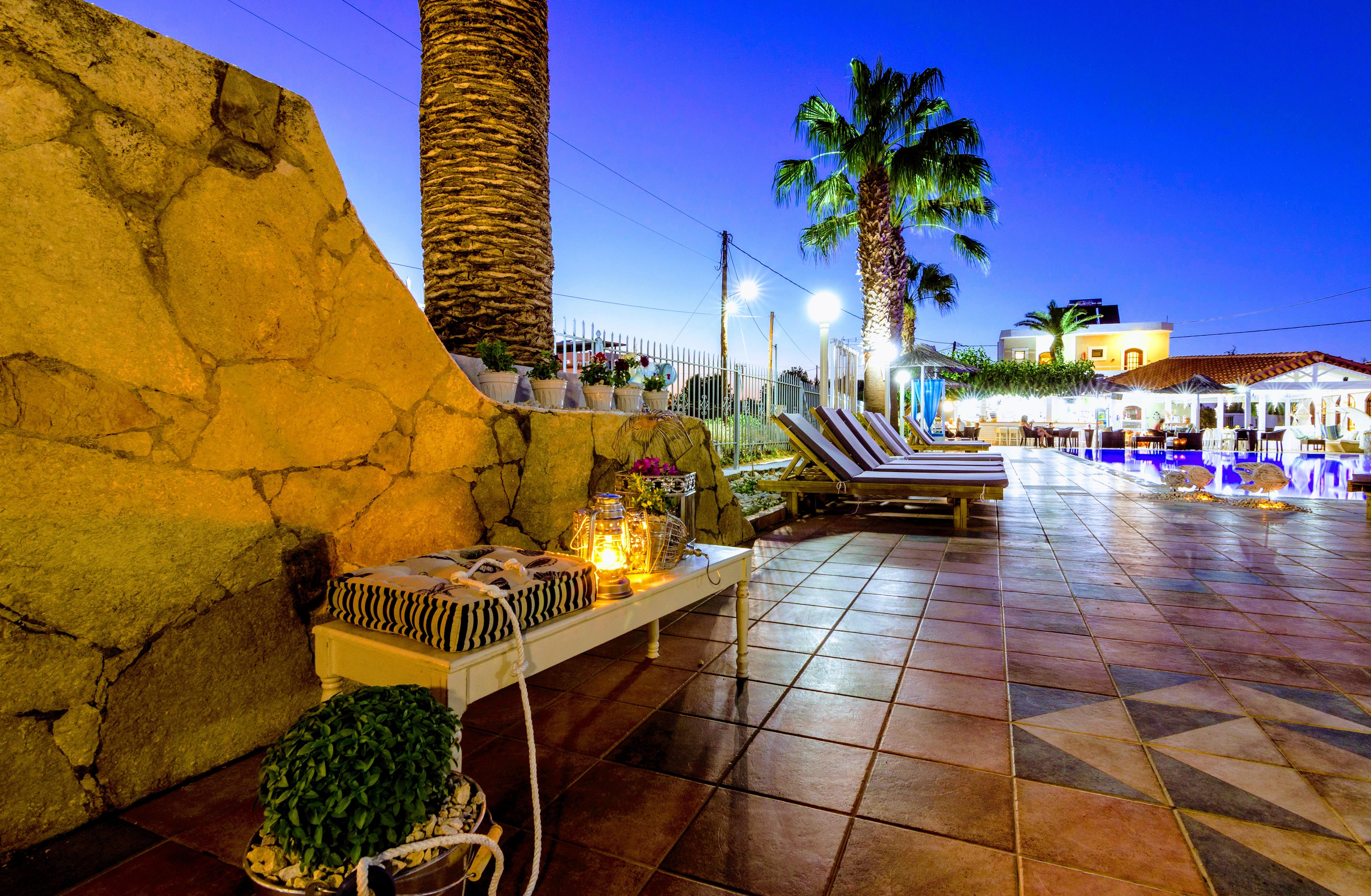 Stelios Gardens Hotell Malia Eksteriør bilde