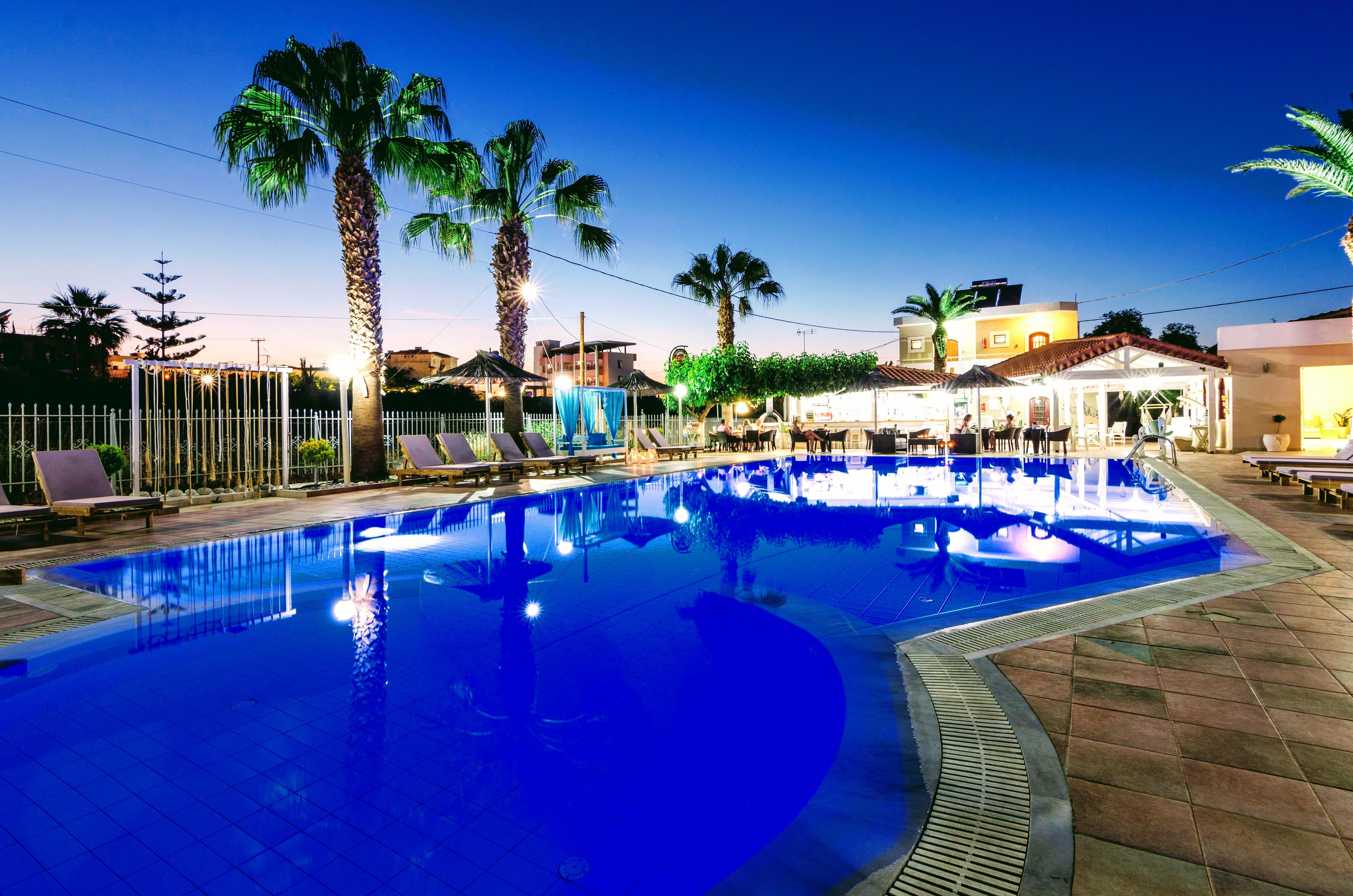 Stelios Gardens Hotell Malia Eksteriør bilde
