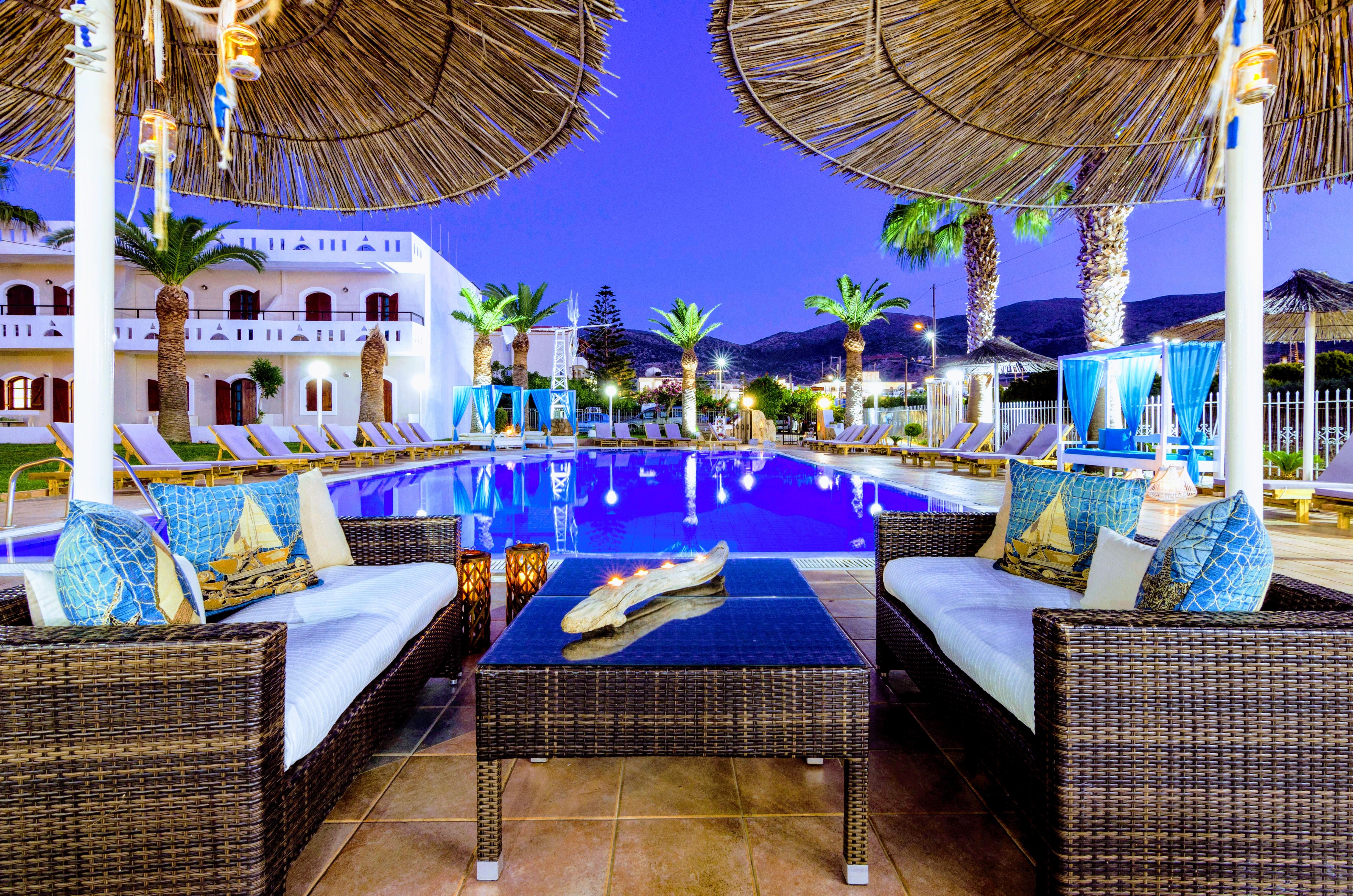 Stelios Gardens Hotell Malia Eksteriør bilde